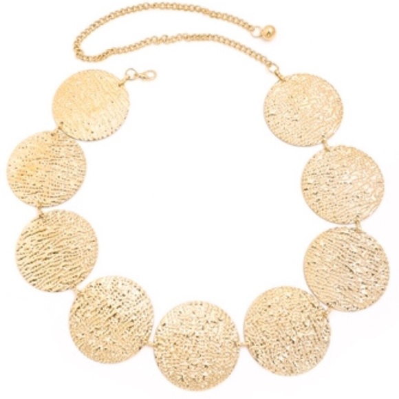 Coachella Gold Medallion Belt - Picture 2 of 5